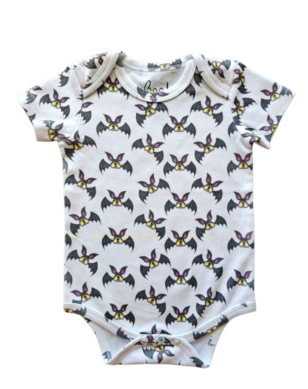 Body bebé murcielagos 100% algodón orgánico